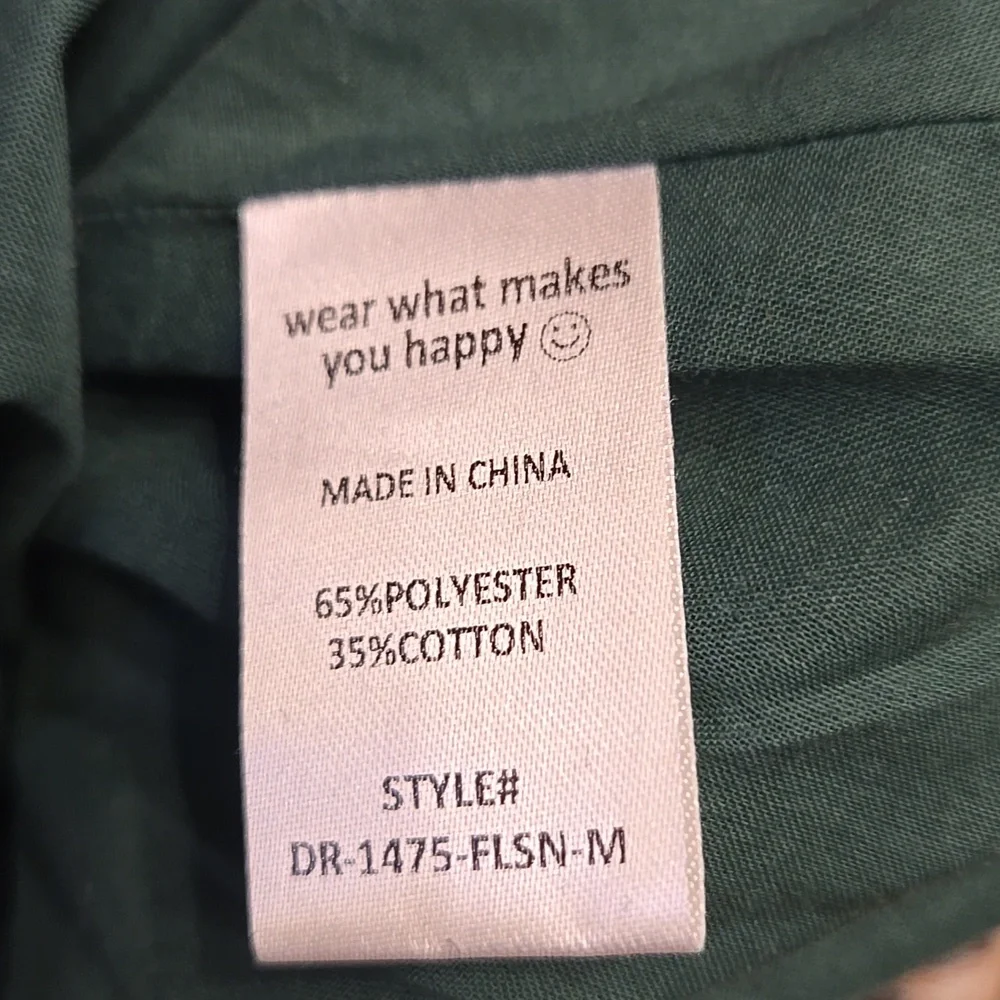 Dressed In LALA Sweet Revenge Smocked Plaid Snake Dress Size Medium - Picture 9 of 12